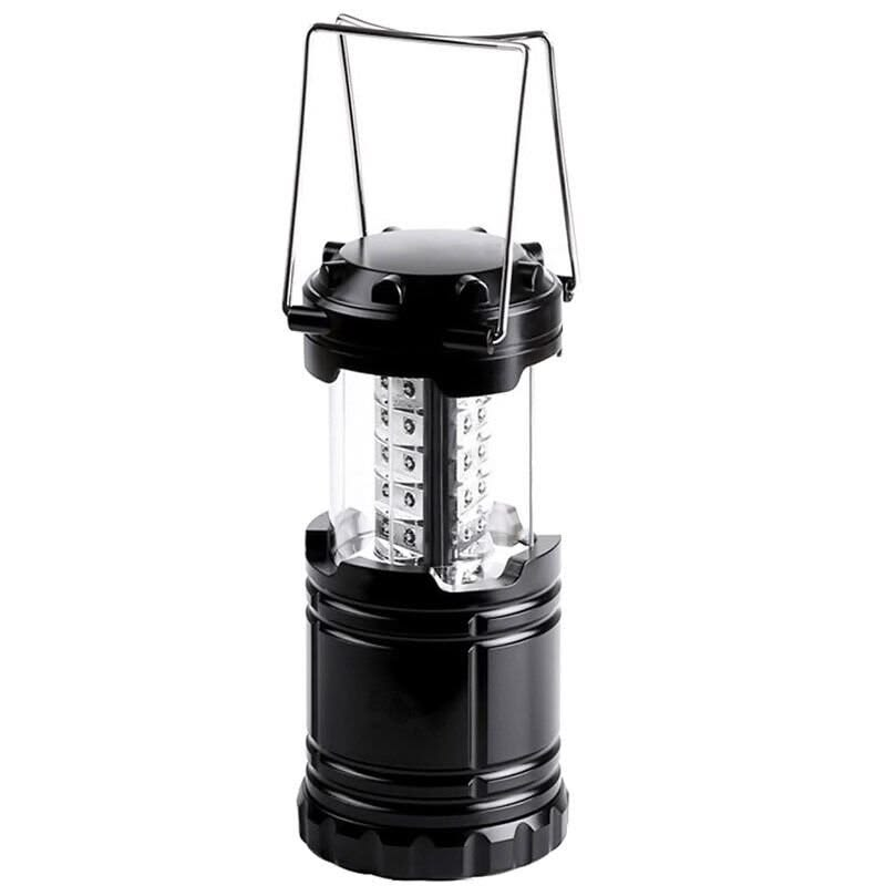Portable LED Camping Lantern – Black