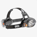 Adjustable LED Headlamp with Rear Battery Pack – Black